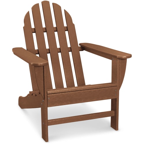 Cape Soleil, Verde Modern Adirondack Chair in Teak